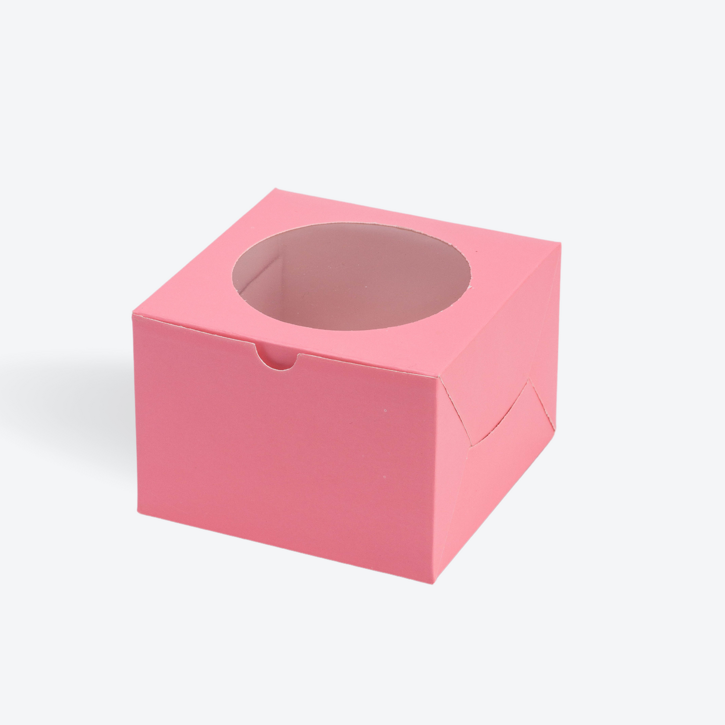 Premium Cupcake Box With Top Window And Insert (Pack of 10)