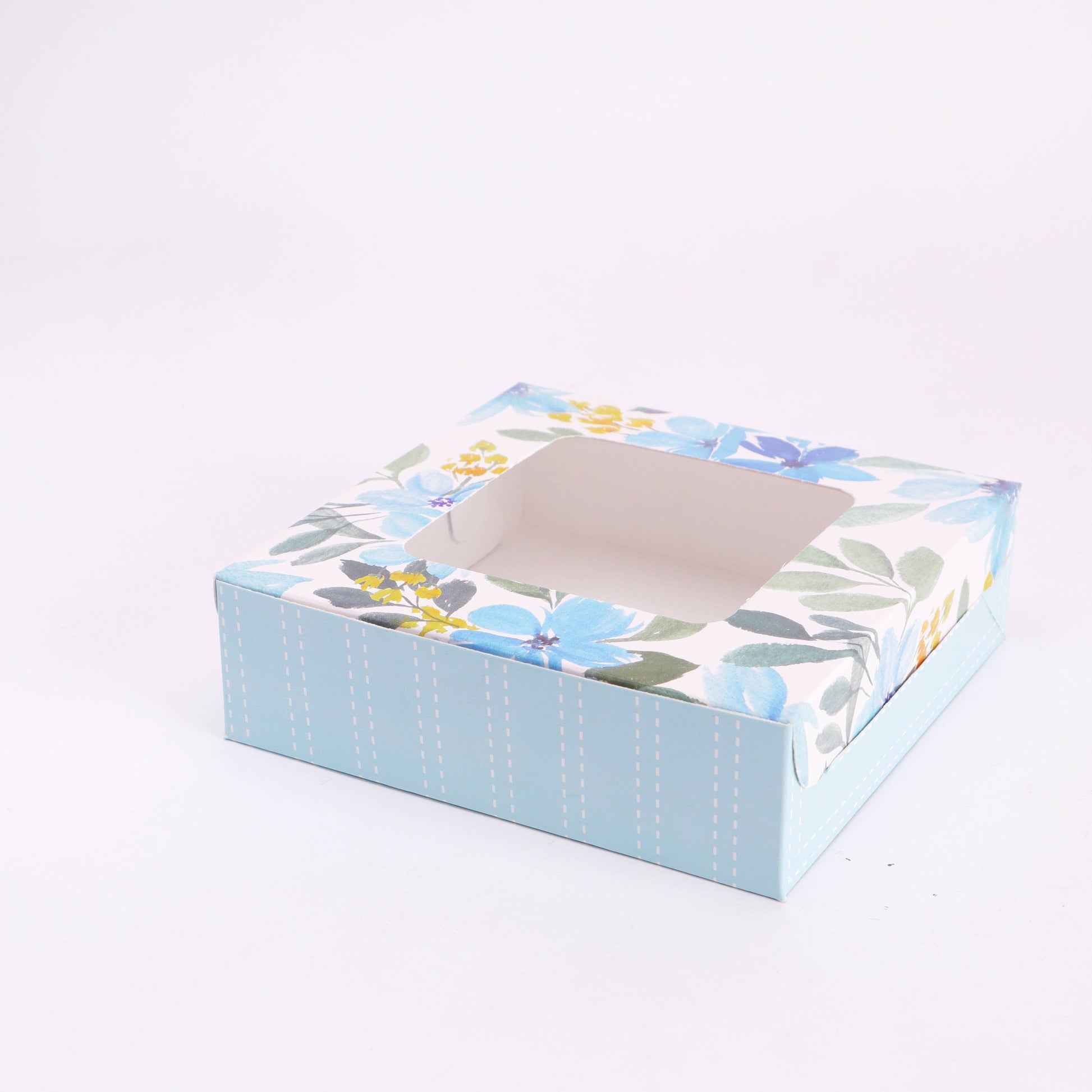 Brownie Printed Floral Striped Box